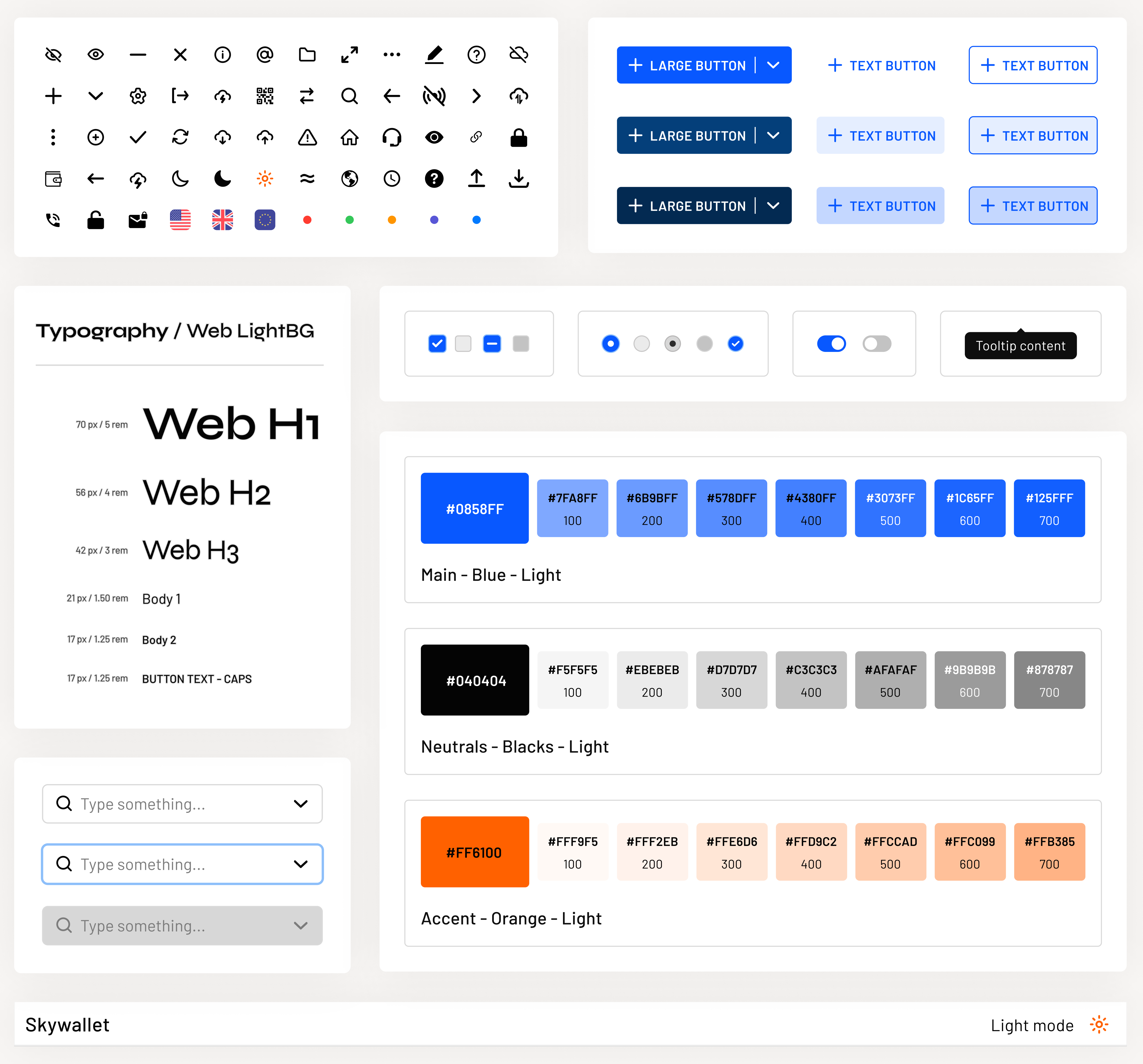 CloudCoin design system components